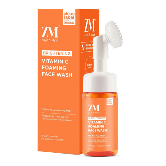 Zayn & Myza Foaming Face Wash (100ml) - Vitamin C (India)