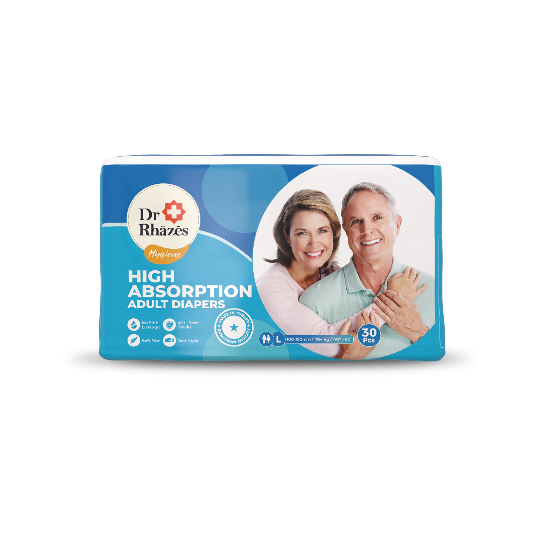 Dr Rhazes Adult Diaper - Large