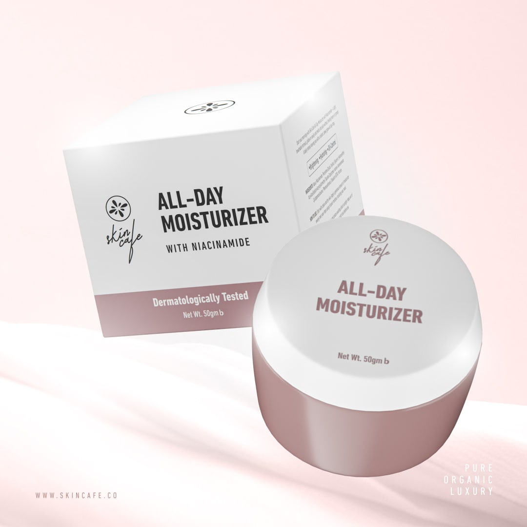 Skin Cafe All-Day Moisturizer With Niacinamide (50gm)