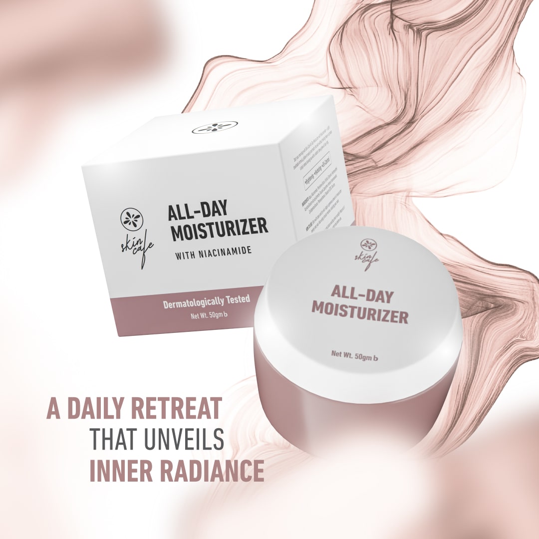 Skin Cafe All-Day Moisturizer With Niacinamide (50gm)