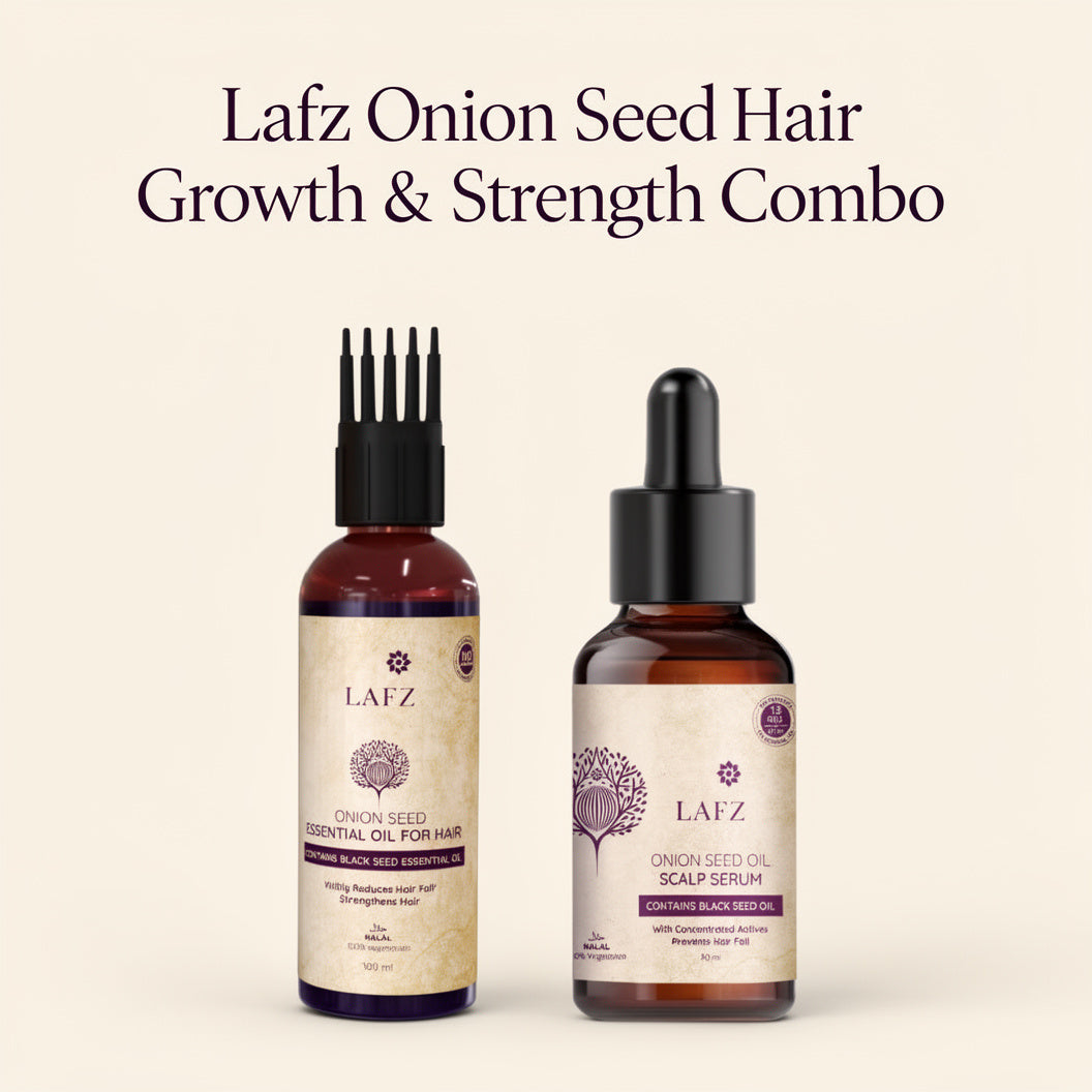 Lafz Onion Seed Hair Growth & Strength Combo