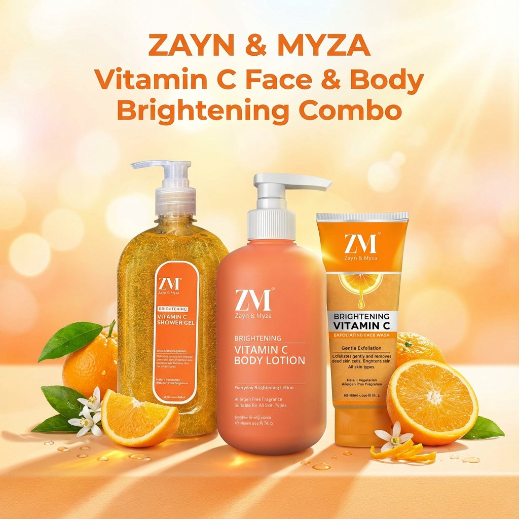 Zayn & Myza Vitamin C Face & Body Brightening Combo
