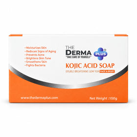 The Derma Plus Double Brightening Kojic Soap (100g)