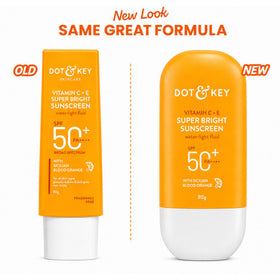 Dot & Key Vitamin C + E Super Bright Sunscreen SPF50+ PA++++ 80g