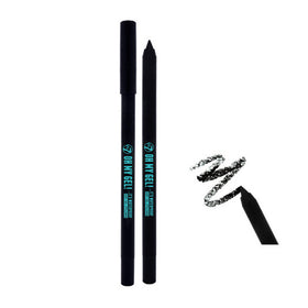 W7 Oh My Gel! Waterproof Soft Gel Eyeliner - Blackest Black