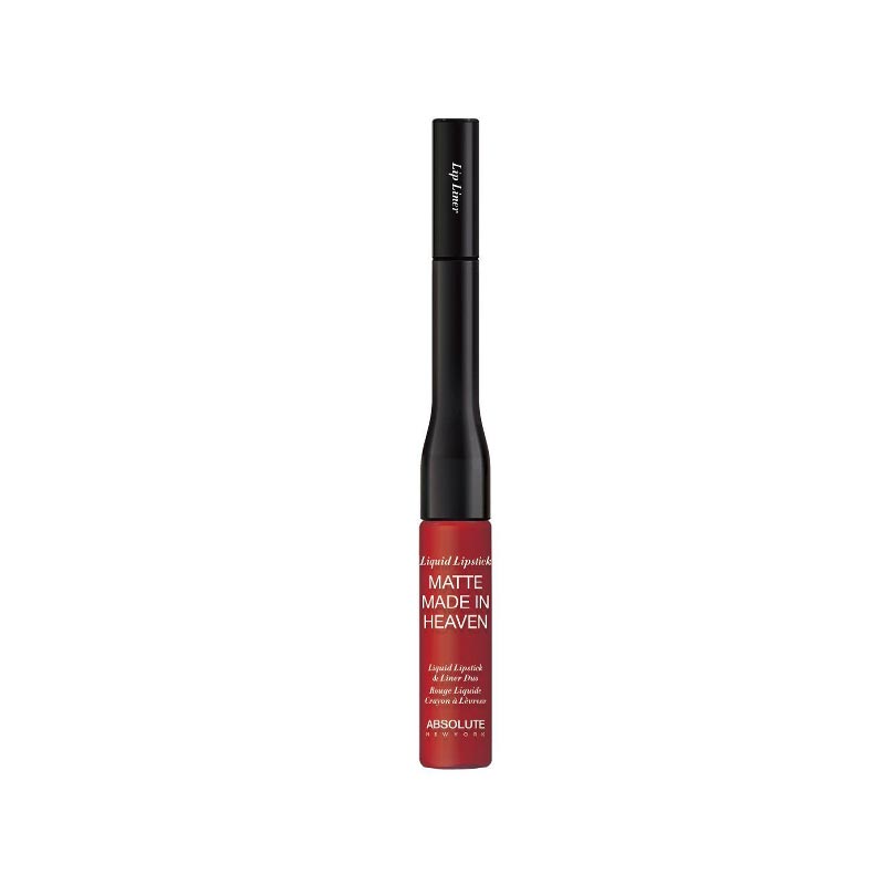Absolute New York Matte Made In Heaven Liquid Lipstick and Liner Duo (4.2gm)