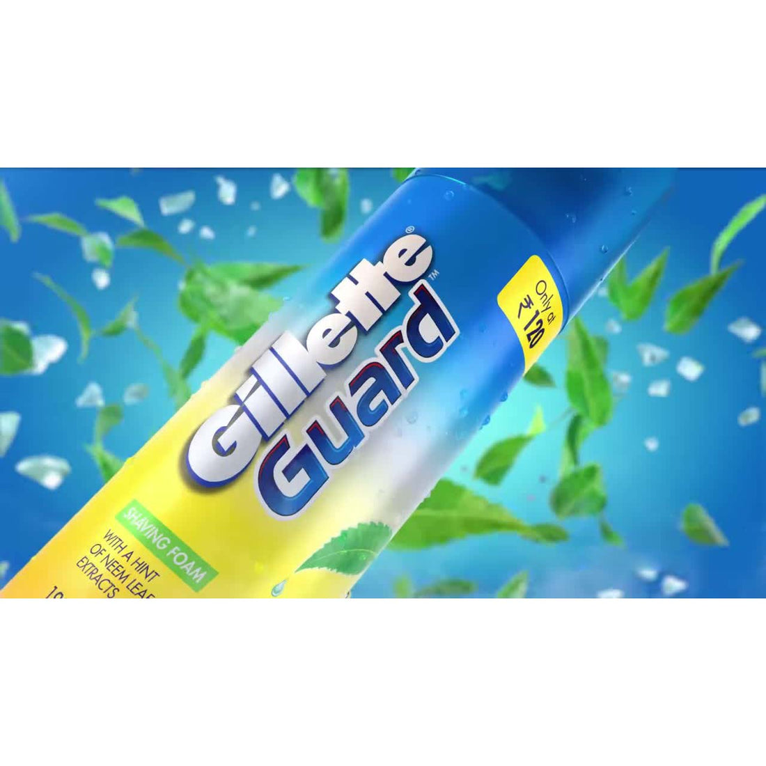 Gillette Guard Neem Shaving Foam (190gm)
