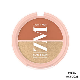 Zayn & Myza GLINT & GLAM - Blush + Highlighter (8g)