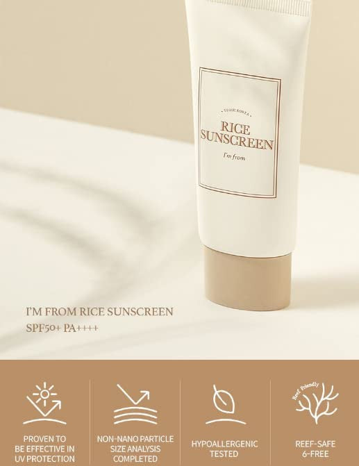 I’m From Rice Sunscreen 50ml