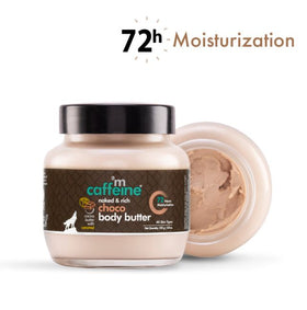 mCaffeine Body Polishing Kit ( Body Butter (250gm) + Body Scrub (100gm) )