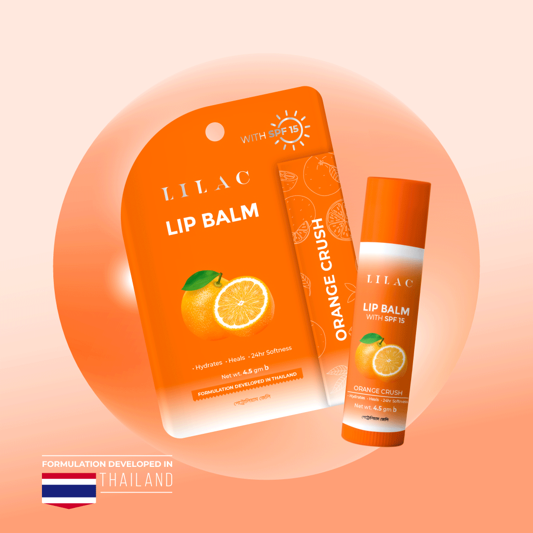 Lilac Lip Balm 4.5gm - Orange Crush