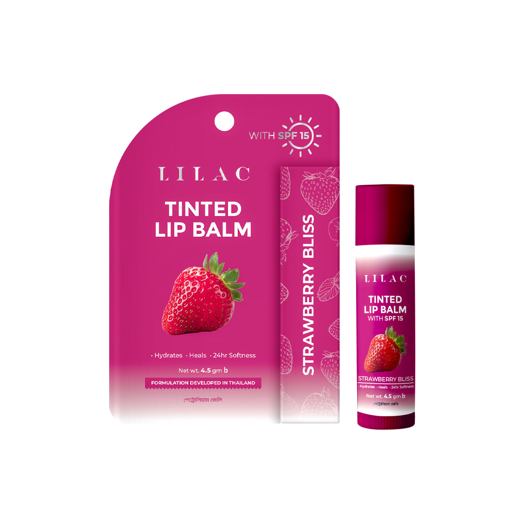 Lilac Lip Balm 4.5gm - Strawberry Bliss