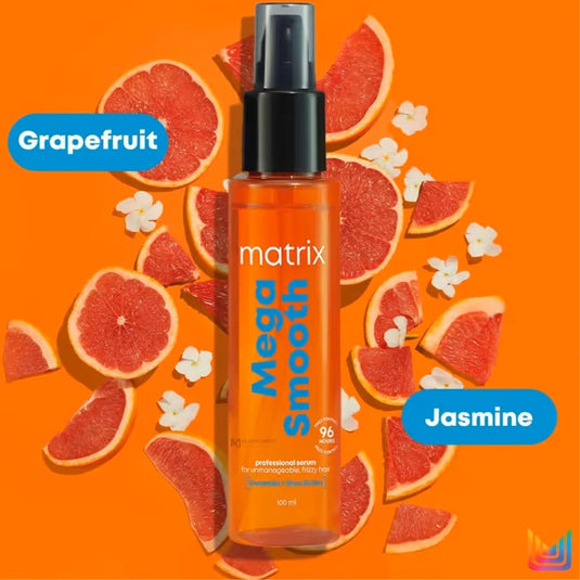 MATRIX Mega Smooth Anti-Frizz Serum with Shea Butter and Ceramides (100ml)