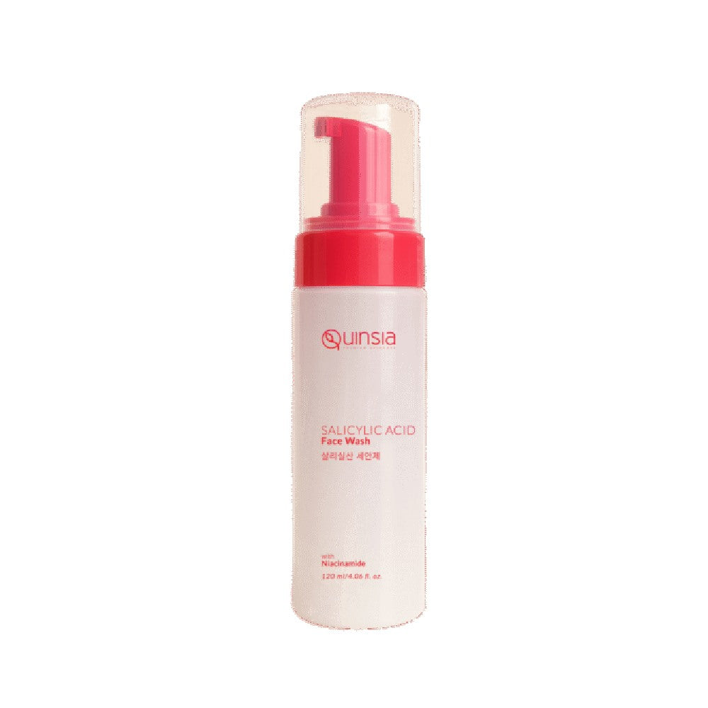 Quinsia Salicylic Acid Face Wash (120ml)