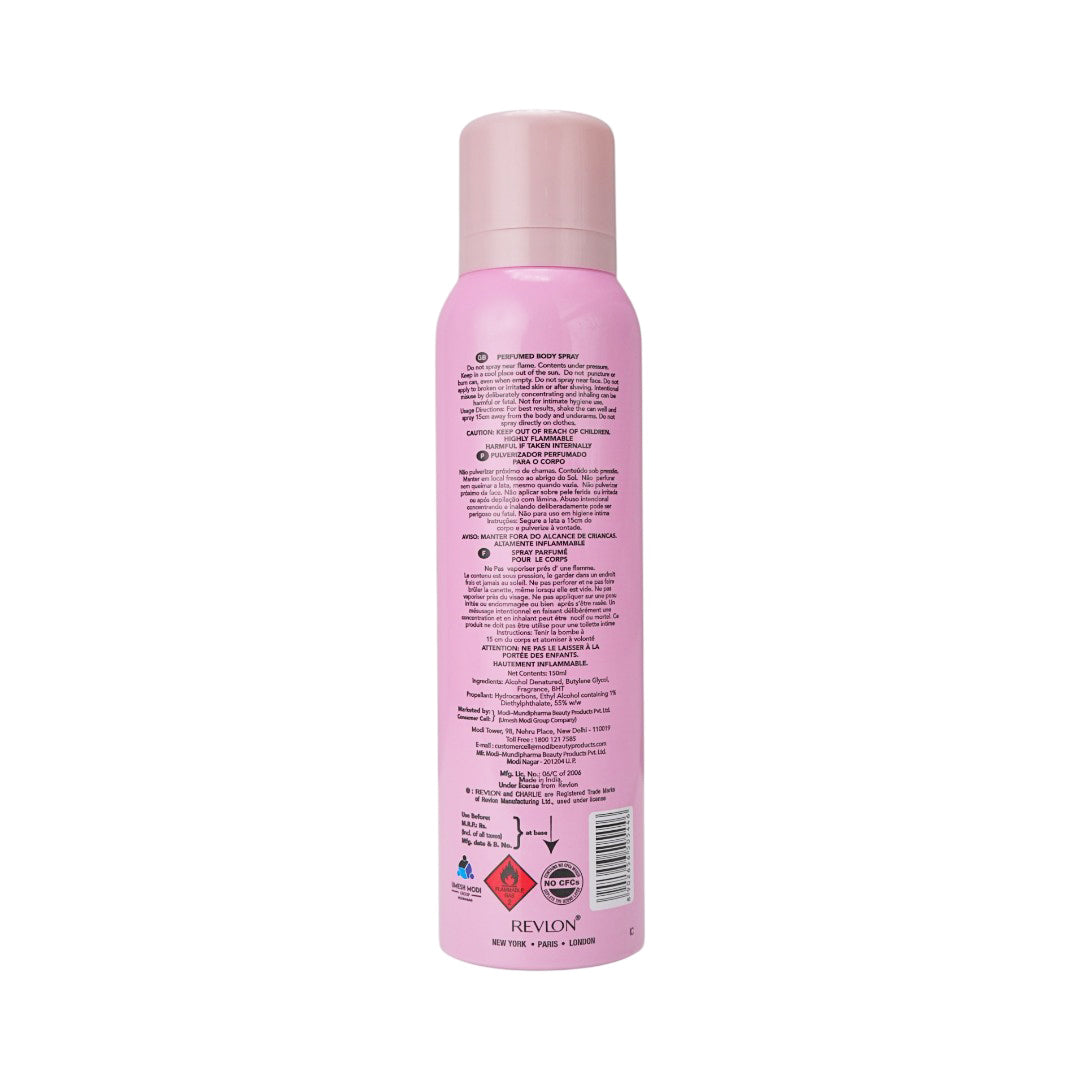 Revlon Charlie Perfumed Body Spray (150ml) - Crystal Chic