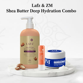 Lafz & ZM Shea Butter Deep Hydration Combo