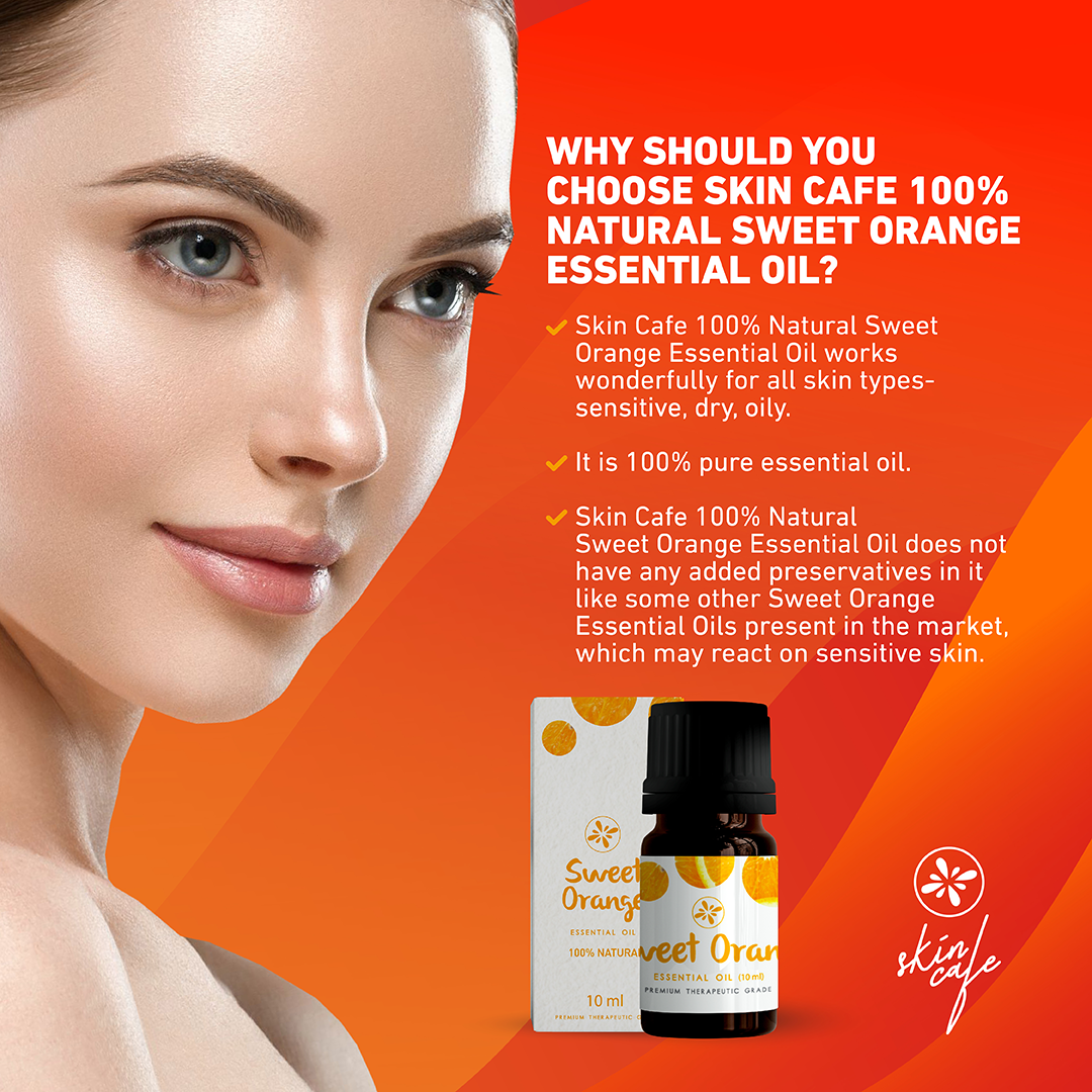 Skin Café Essential Oil 10ml - Sweet Orange