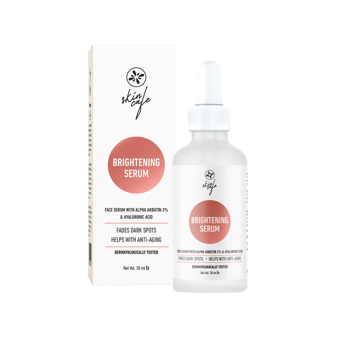 Skin Café Brightening Serum with Alpha Arbutin 2% & Hyaluronic Acid 30ml