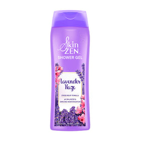 SKINZEN Lavender Haze Shower Gel (Free Loofah) 250ml (Combo)