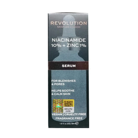 Revolution Skincare 10% Niacinamide and 1% Zinc Blemish & Pore Serum (30ml)