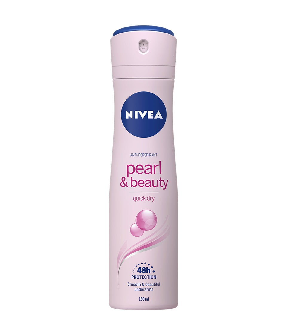 Nivea Pearl & Beauty Body Spray (48h) - 150ml