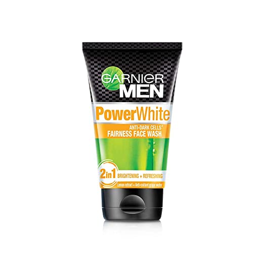 Garnier Men Power White Fairness Face Wash (100ml)