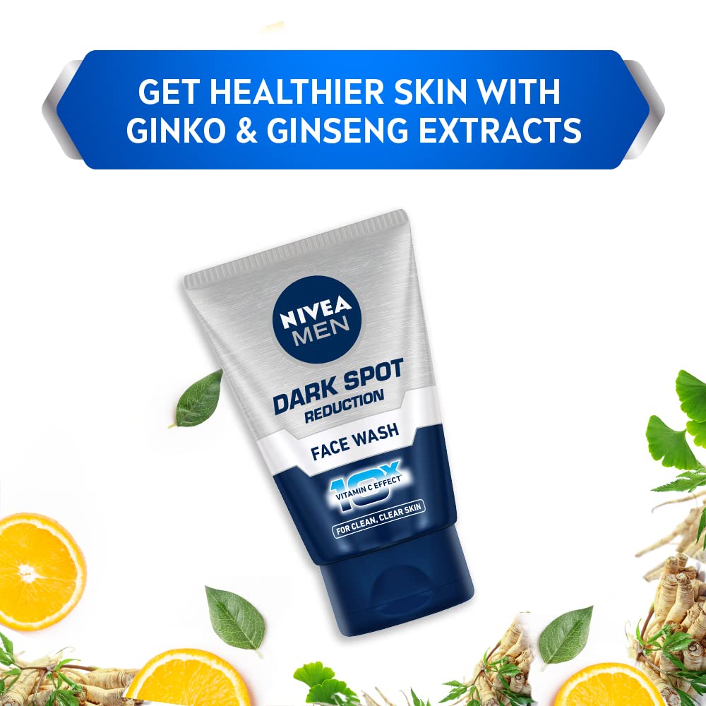 Nivea Men Dark Spot Reduction Face Wash (100g)