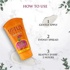 Lotus Herbals Kids Sun Block Creme Spf-25