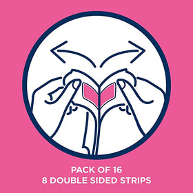 Veet Easy-Gel Wax Strips For Normal Skin Bikini and Underarm (16 Pcs)