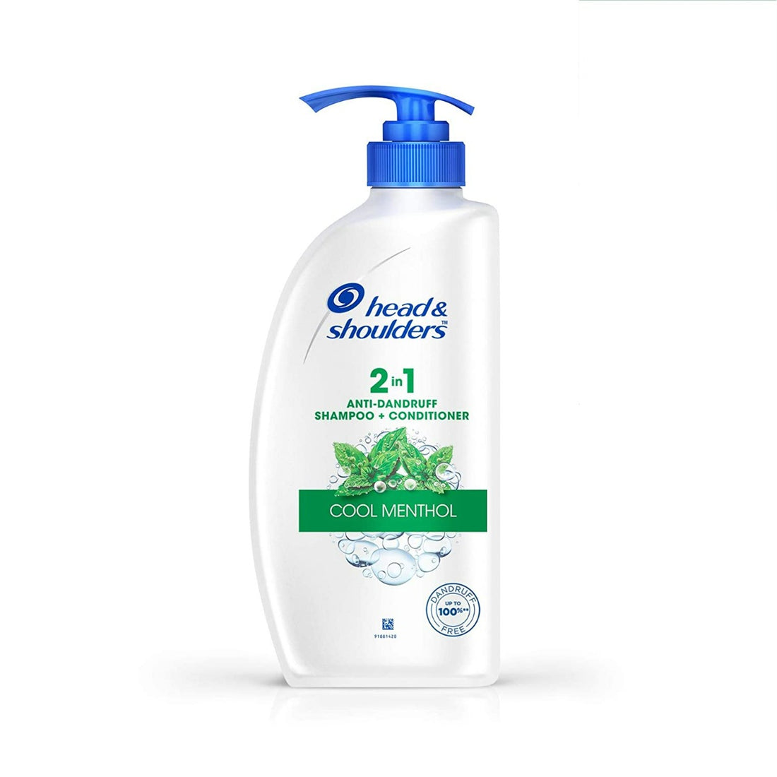 Head & Shoulders 2-in-1 Cool Menthol Anti Dandruff Shampoo + Conditioner for Women and Men (650ml)