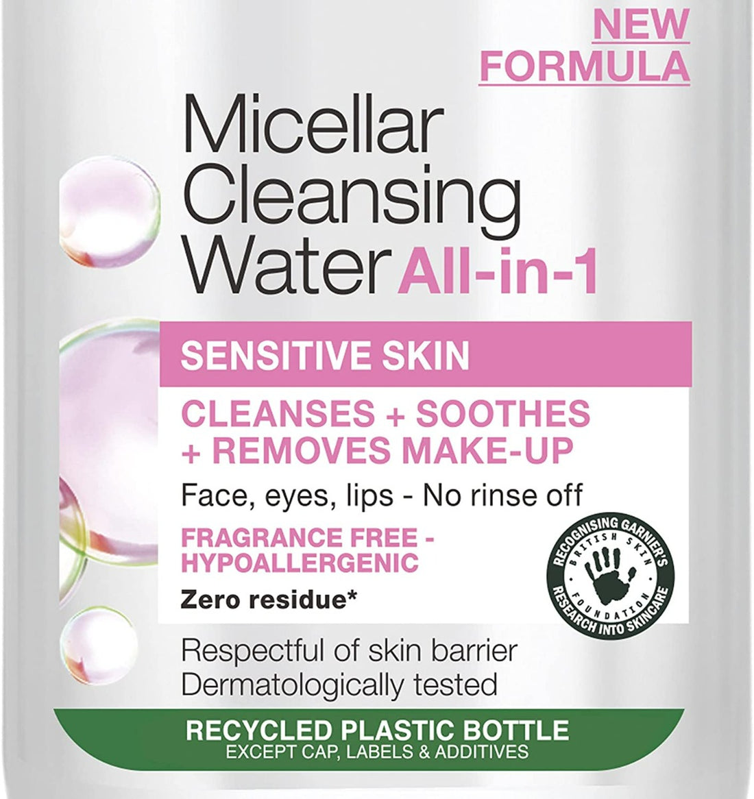 Garnier Skin Active Micellar Cleansing Water For Sensitive Skin (100ml)