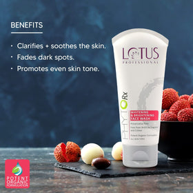 Lotus Herbals Phyto-Rx Whitening and Brightening Face Wash (80gm)