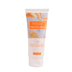 Freyias Daily Face Wash (60ml) - Saffron