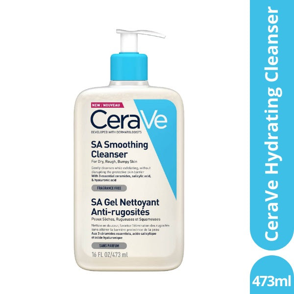CeraVe SA Smoothing Cleanser (473ml)