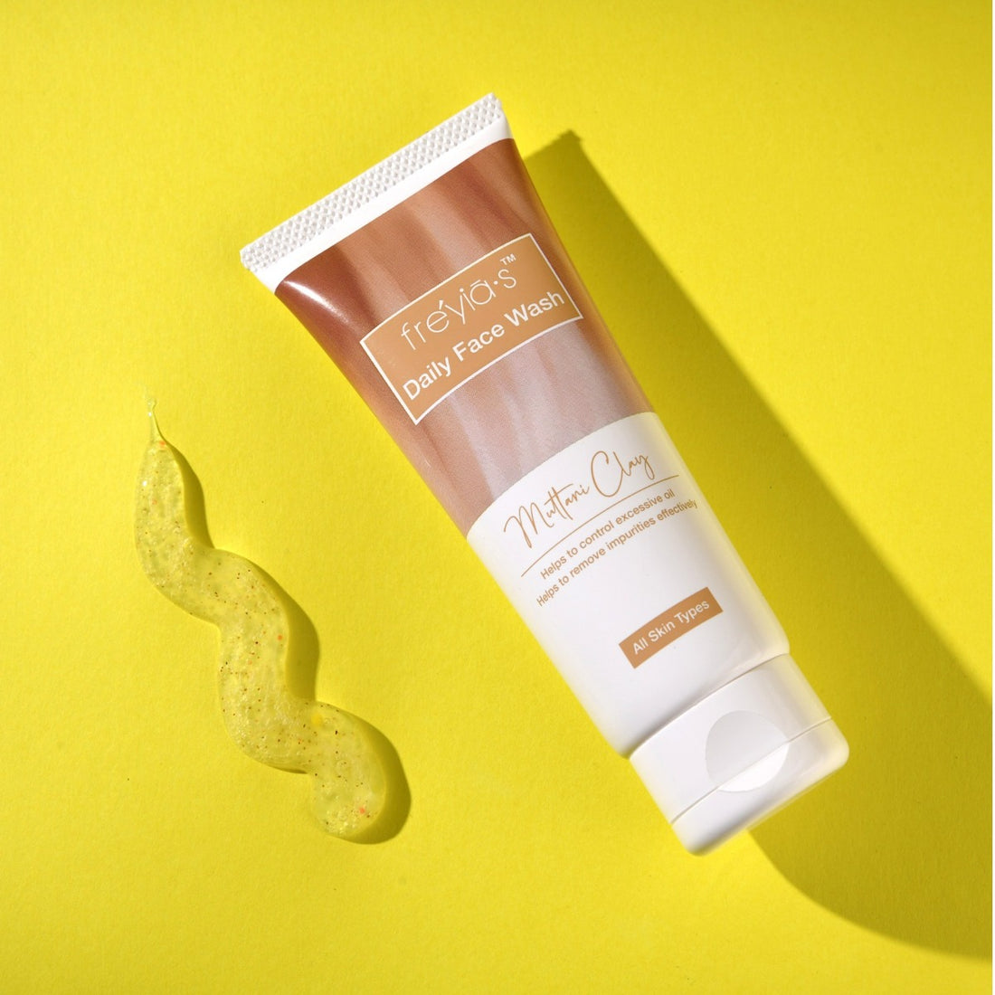 Freyias Daily Face Wash (60ml) - Multani Clay