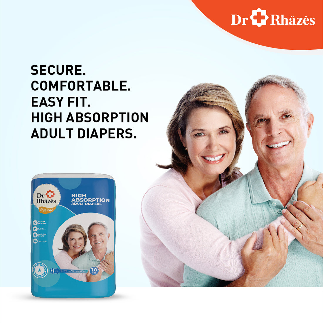 Dr Rhazes Adult Diaper - Large