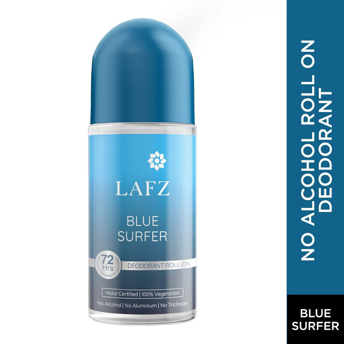 LAFZ No Alcohol Roll On Deodorant Blue Surfer for Men (50ml)