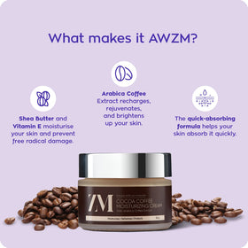Zayn & Myza Cocoa Coffee Moisturizing Cream (50g)