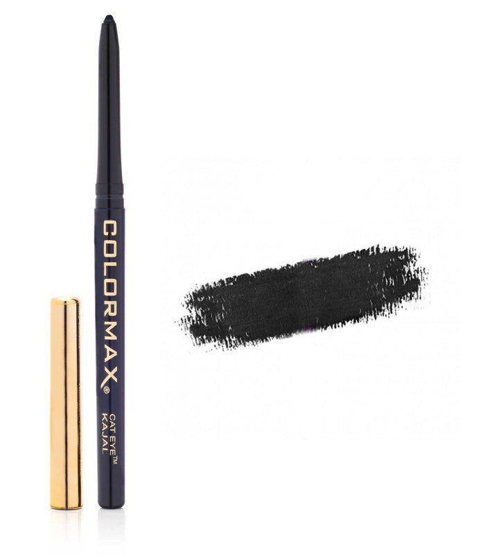 Colormax Cat Eye Automatic Kajal Pencil - Black (0.35g)