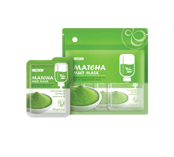 Laikou Matcha Mud Mask (12 Pcs)