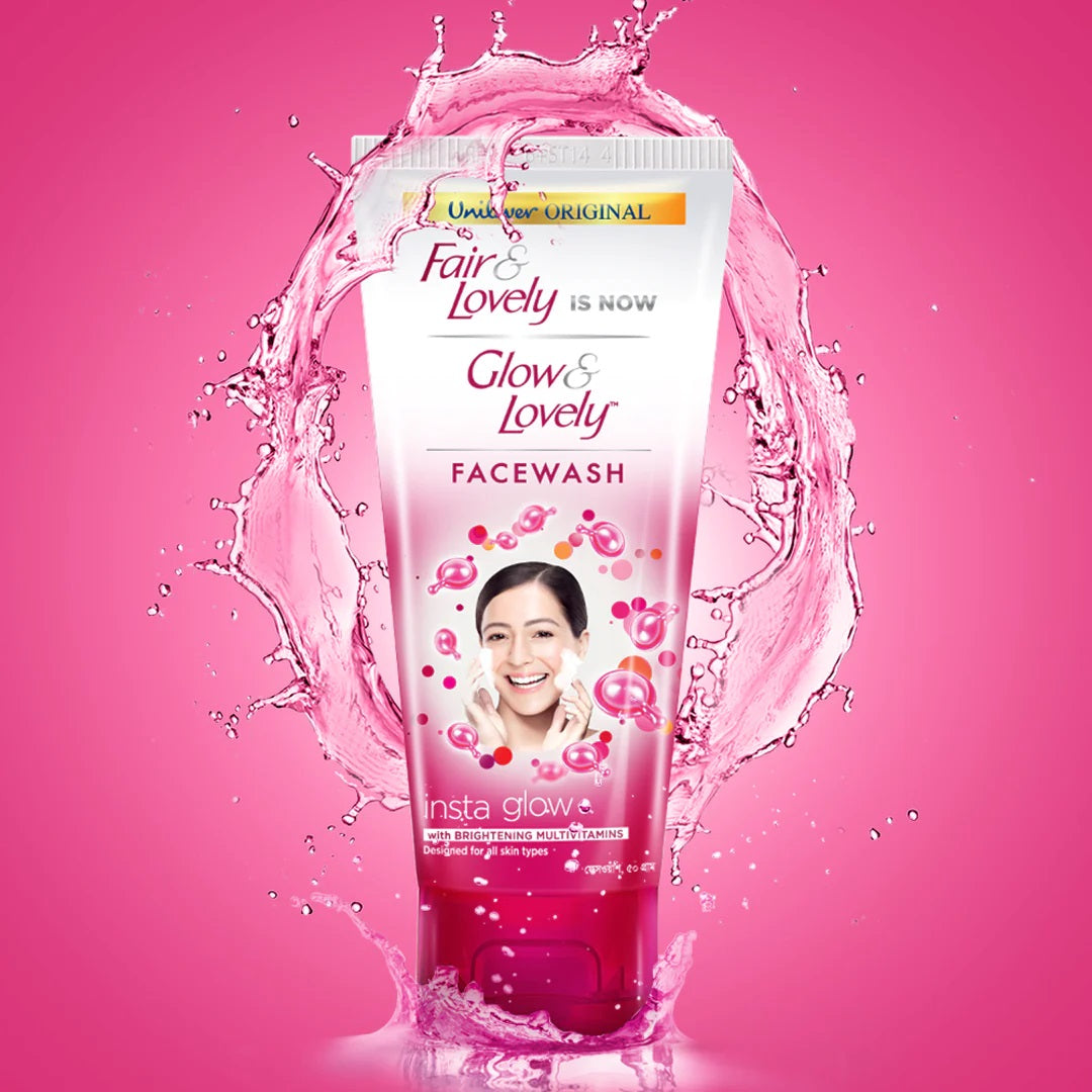 Glow & Lovely Instaglow Facewash with Multivitamins