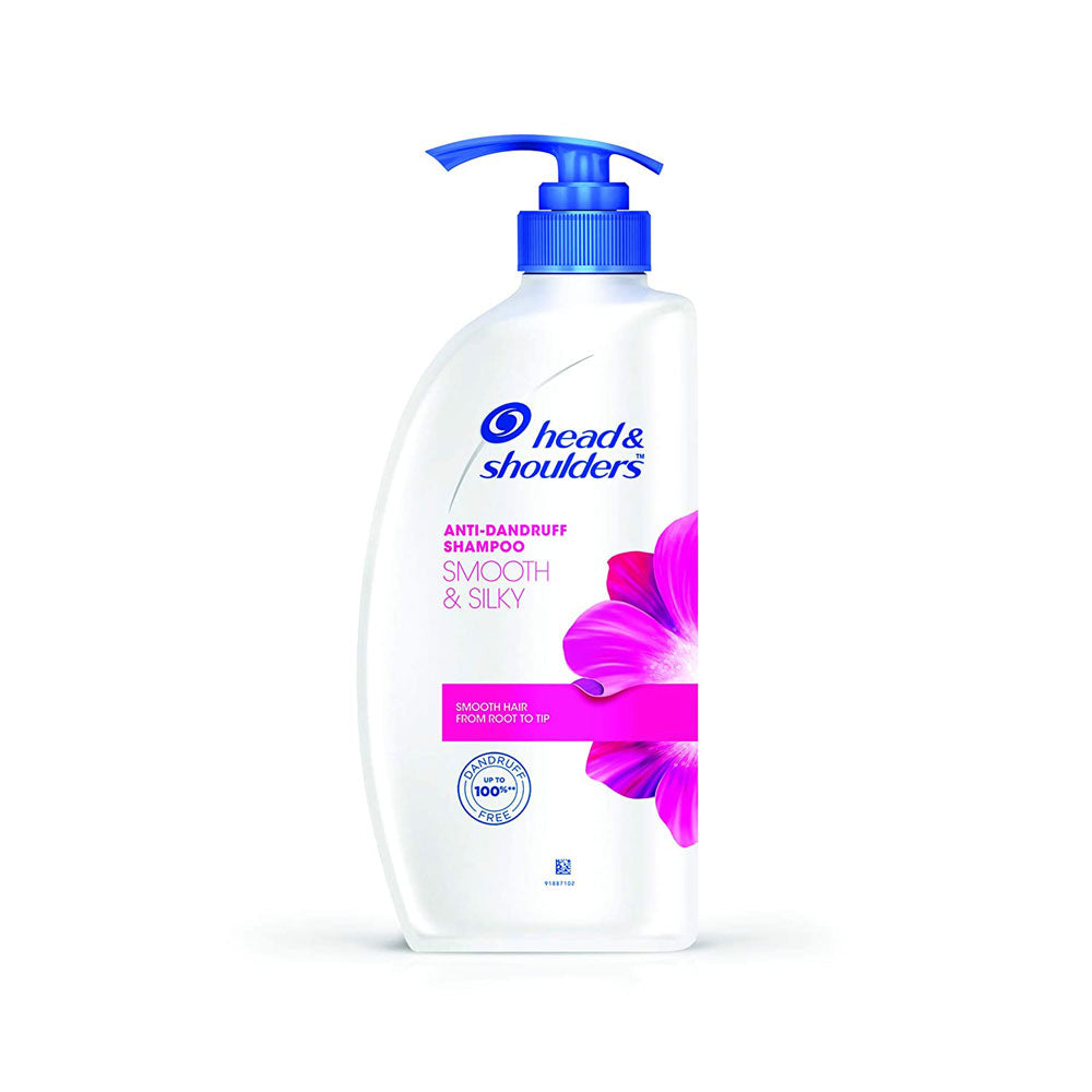 Head & Shoulders Smooth and Silky Anti Dandruff Shampoo for Women and Men