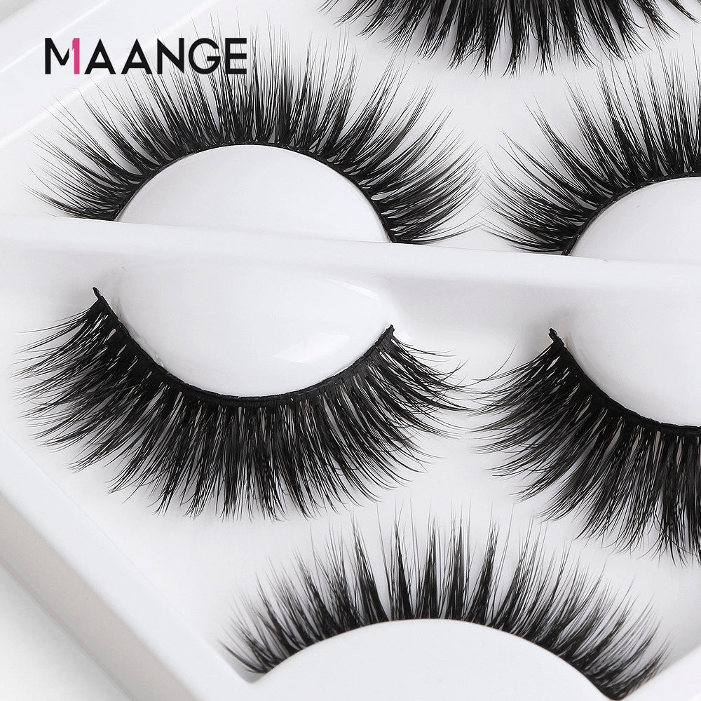MAANGE 3 Pair 3D Eyelashes - Y3A04
