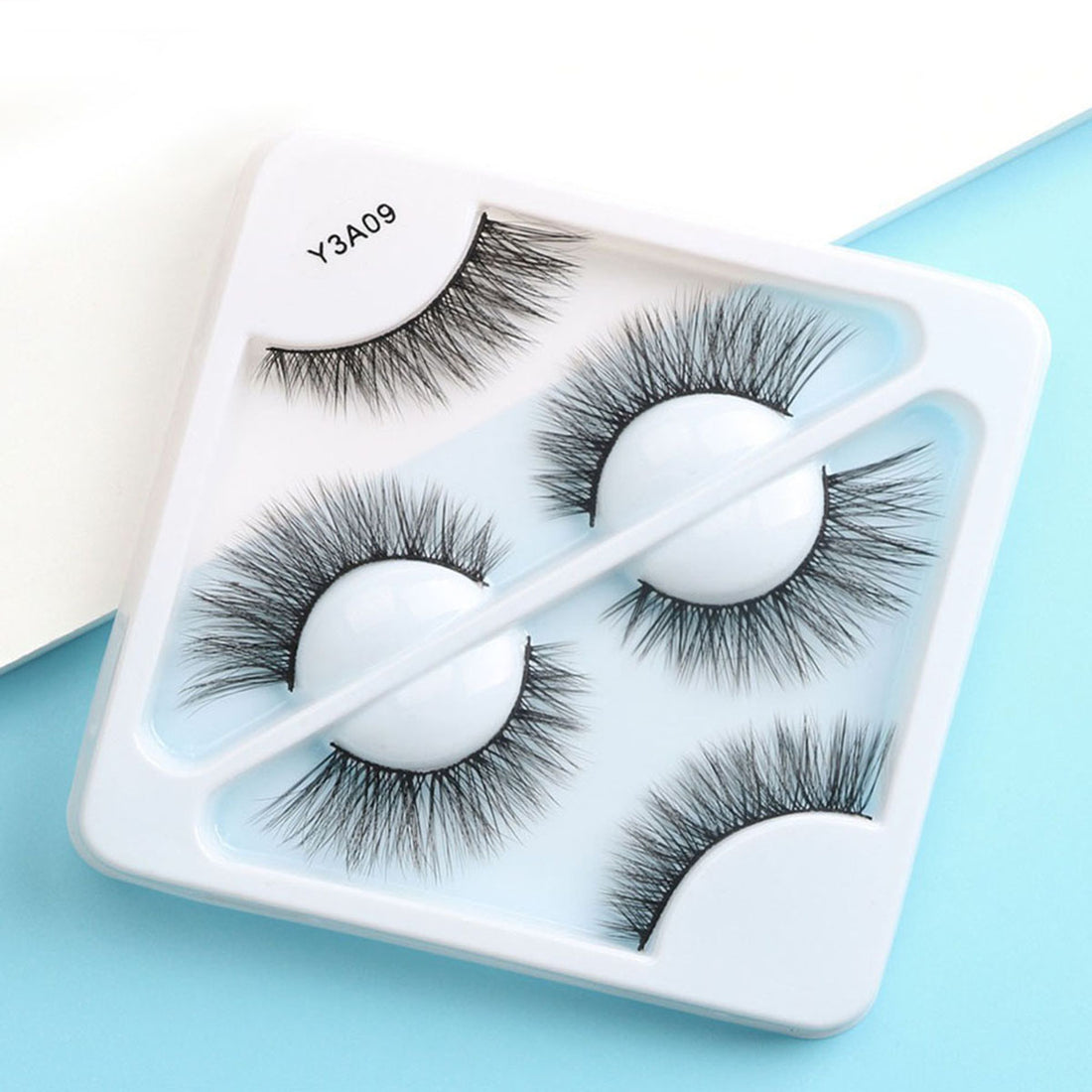 MAANGE 3 Pair 3D Eyelashes - Y3A09