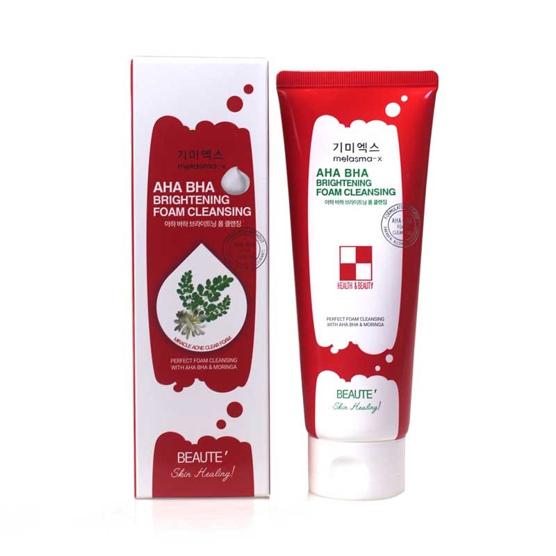 Beaute melasma-x AHA BHA Brightening Foam Cleansing (160ml)