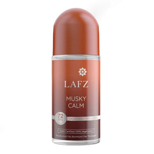 LAFZ No Alcohol Roll On Deodorant Musky Calm for Men (50ml)