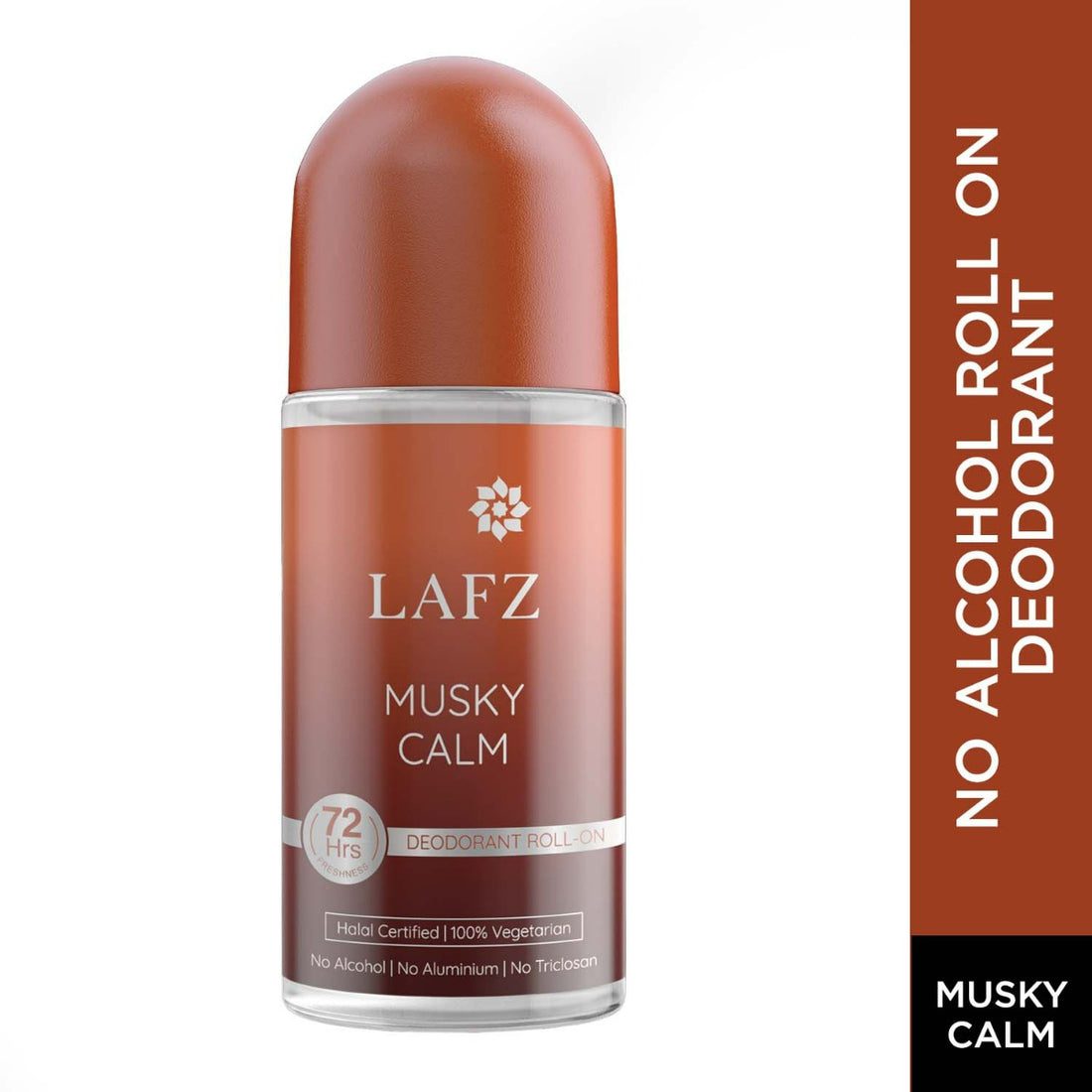 LAFZ No Alcohol Roll On Deodorant Musky Calm for Men (50ml)