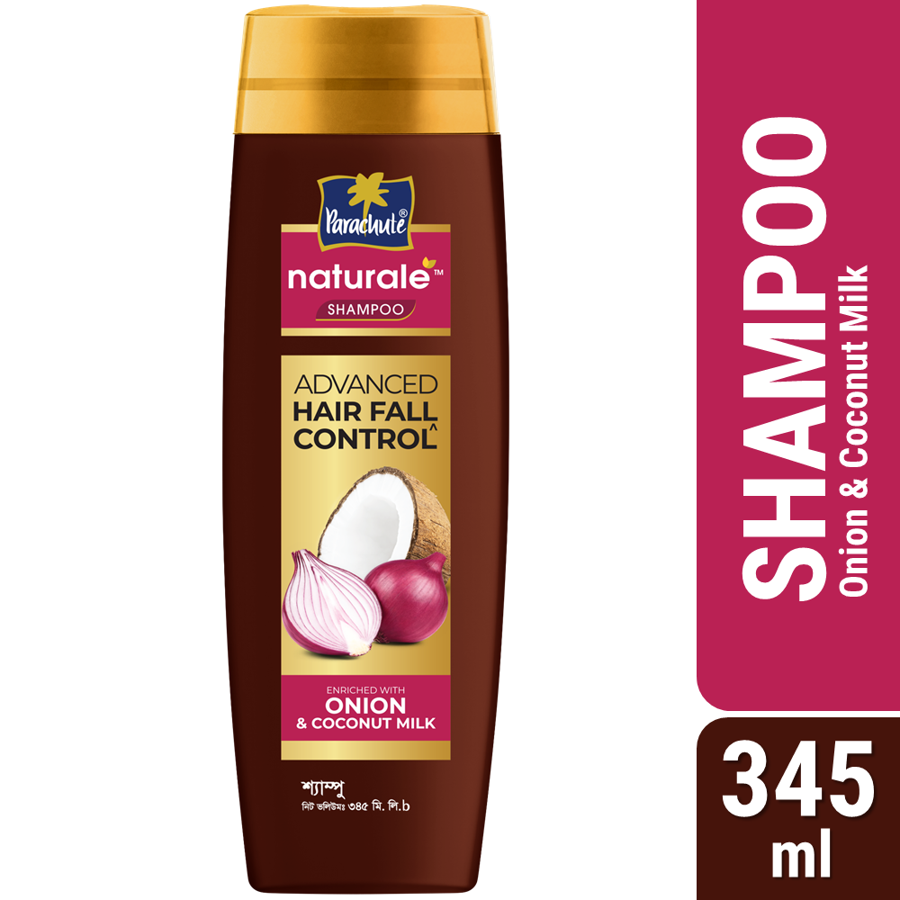 Onion Bundle - Parachute Advansed Onion Hair Growth Oil 200ml & Parachute Naturale Shampoo Onion Hair Fall Control 345ml