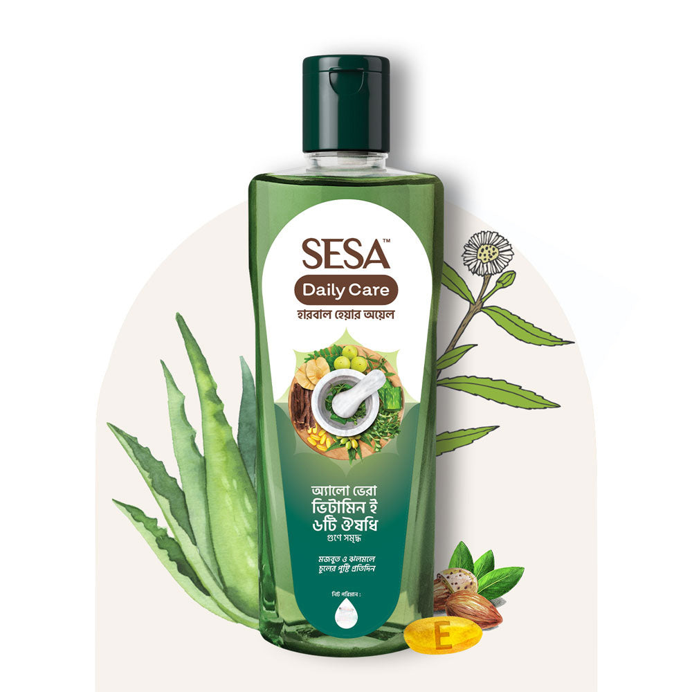 SESA Daily Care Herbal Hair Oil 100ml (Buy 1 Get 1 Free)