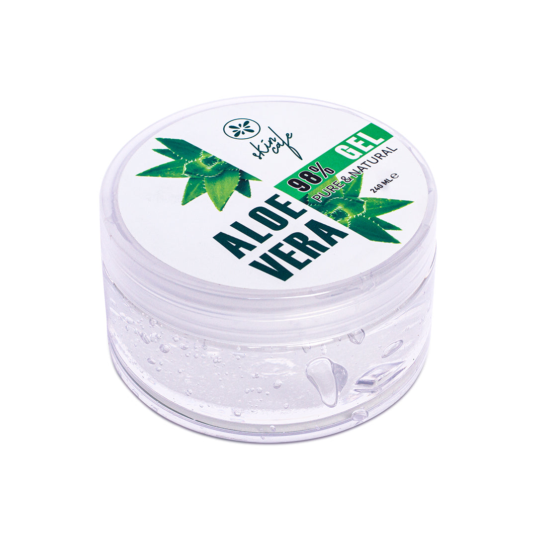 Buy Skin Cafe 98% Pure and Natural Aloe Vera Gel (240ml) Online at Best  Price in Bangladesh